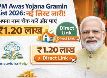 PM Awas Yojana Gramin List 2026 new list check name and ₹1.20 lakh housing assistance